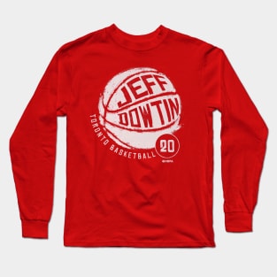 Jeff Dowtin Toronto Basketball Long Sleeve T-Shirt